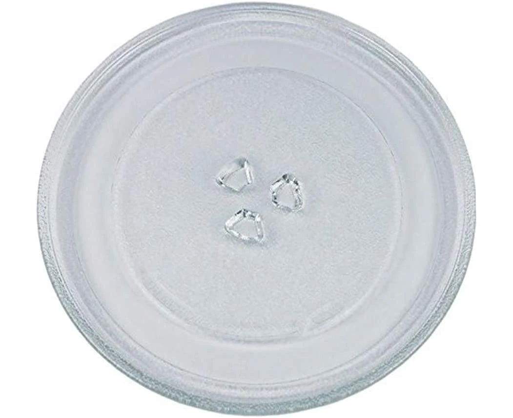 Universal Microwave Plate 24.5 cm Turntable Plate Glass Plate Glass Plate Glass Turntable 245 mm Round for Microwave