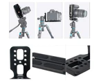 L-type camera bracket video vertical shooting plate bracket screws L130-50mm (with wrench) vertical shooting plate