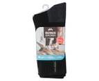Explorer Unisex Tough Work Socks 2-Pack - Black