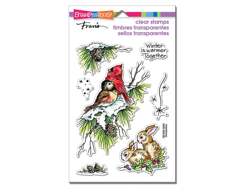 Stampendous Perfectly Clear Stamps - Birds And Bunnies