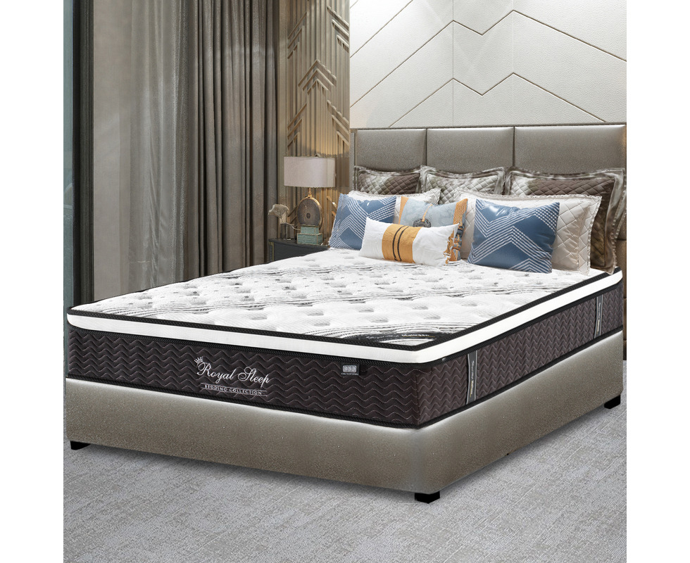 Chiro plush euro top deals pocket spring mattress