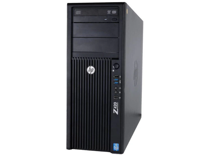 HP Z420 Workstation PC Xeon E5-1607 3.0GHz 16GB RAM SSD +1TB HDD 2GB Quadro K2000 | Refurbished - Refurbished Grade A