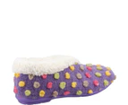 Fleet & Foster Womens Snowberry Slippers (Purple) - FS9571