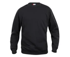 Clique Childrens/Kids Basic Round Neck Sweatshirt (Black) - UB199