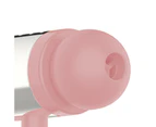 Wired Earbud High Fidelity Super Bass Ergonomic 3.5mm In-ear HD-compatible Call Gaming Earphone for Running - Pink