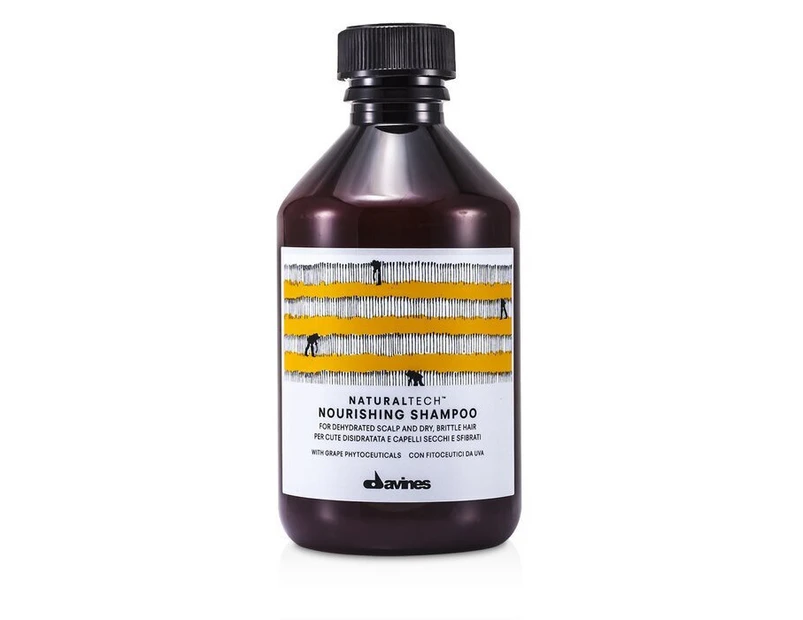 Davines Natural Tech Nourishing Shampoo (For Dehydrated Scalp and Dry, Brittle Hair) 250ml/8.45oz