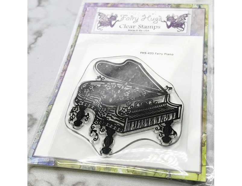Fairy Hugs Stamps - Fairy Piano