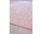 Mari Suri Pink Modern Rectangle Rug