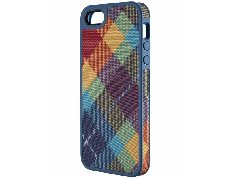 Speck FabShell for iPhone SE/5/5S Case - MegaPlaid Spectrum New