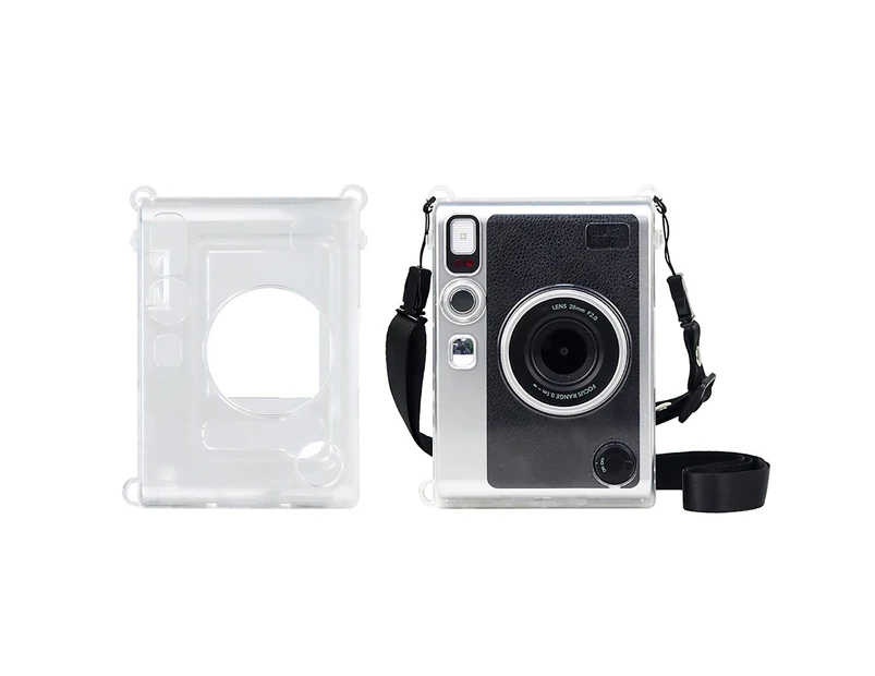 Centaurus Camera Bag Anti-scratch Waterproof Portable Mini Digital Camera Crystal PC Protective Bag for Instax Mini EVO-Transparent