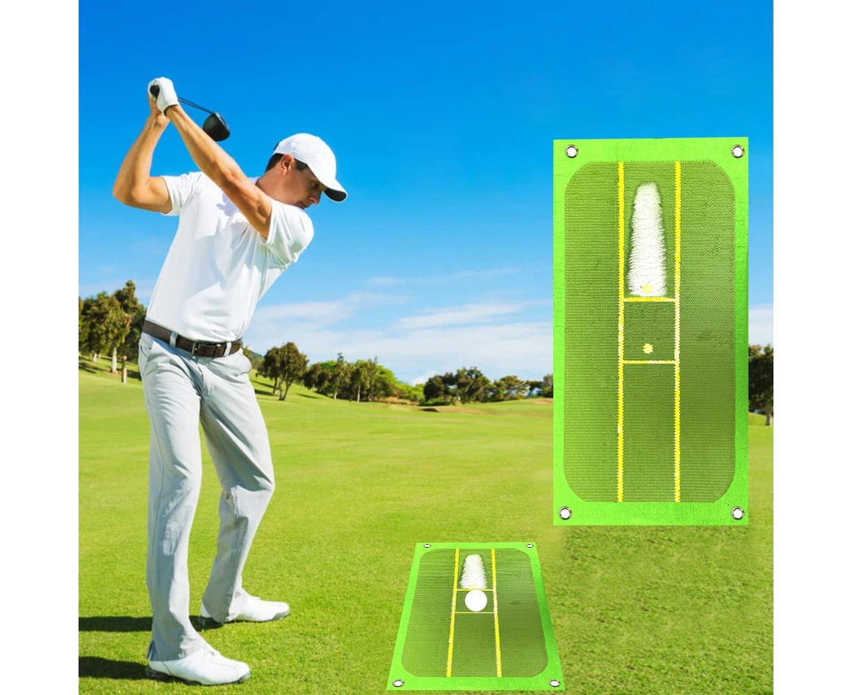 Golf Training Mat Batting Golf Hitting Mat Golf Training Aid Equipment