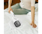 Handheld Vacuum Cleaner Wireless Dust Mite Removal Instrument Bed Mattress Cleaner - White