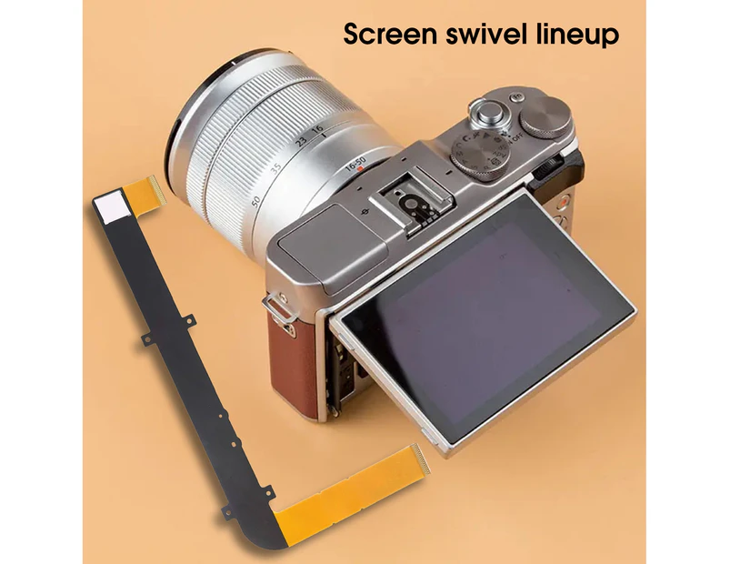 Display Screen Flex Cable Repair Parts Camera Shaft Rotating LCD Screen Flex Cable Repair Replacement for Fuji X-A3 XA3 XA10-A