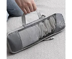 6Pcs Set Compression Packing Cubes Travel Accessories Expandable Packing Organizers - Grey