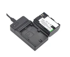 Centaurus USB Battery Charger for Sony NP-F550/F570/F750/F970/F770/F960/F330 Action Camera-Black