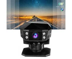 1 Set X4 Car Recorder 170 Degree Multi-function 1080P Ultra HD-compatible Car Dash Cam for Automobiles - Black