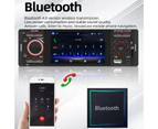 3001 Car MP5 Player Touch Screen Bluetooth-compatible 4inch Colorful Lights Multi-media Player for Vehicles - Black