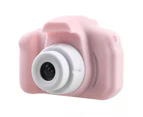 Centaurus X2 Mini Cartoon Rechargeable 2inch Screen Camera Video Recorder Kids Toy Gift-Pink