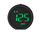 Digital Speedometer Convenient Wide Compatibility Plug Play 2.1-Inch Car HUD Digital Meter for SUV - Green Light