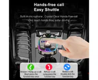 BC08 Car Charger Wireless Handsfree Calling Intelligent Bluetooth-compatible 5.0 FM Transmitter for Truck - Black