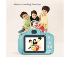 Centaurus Kids Camera High Resolution Educational Toy IPS Screen Cartoon 1080P Mini Video Camera for Daily Use-Blue