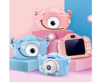 Centaurus X8 Cartoon Digital 2.0Inch 1080P 20MP Rechargeable Kids Camera Toy Children Gift-Pink Cat