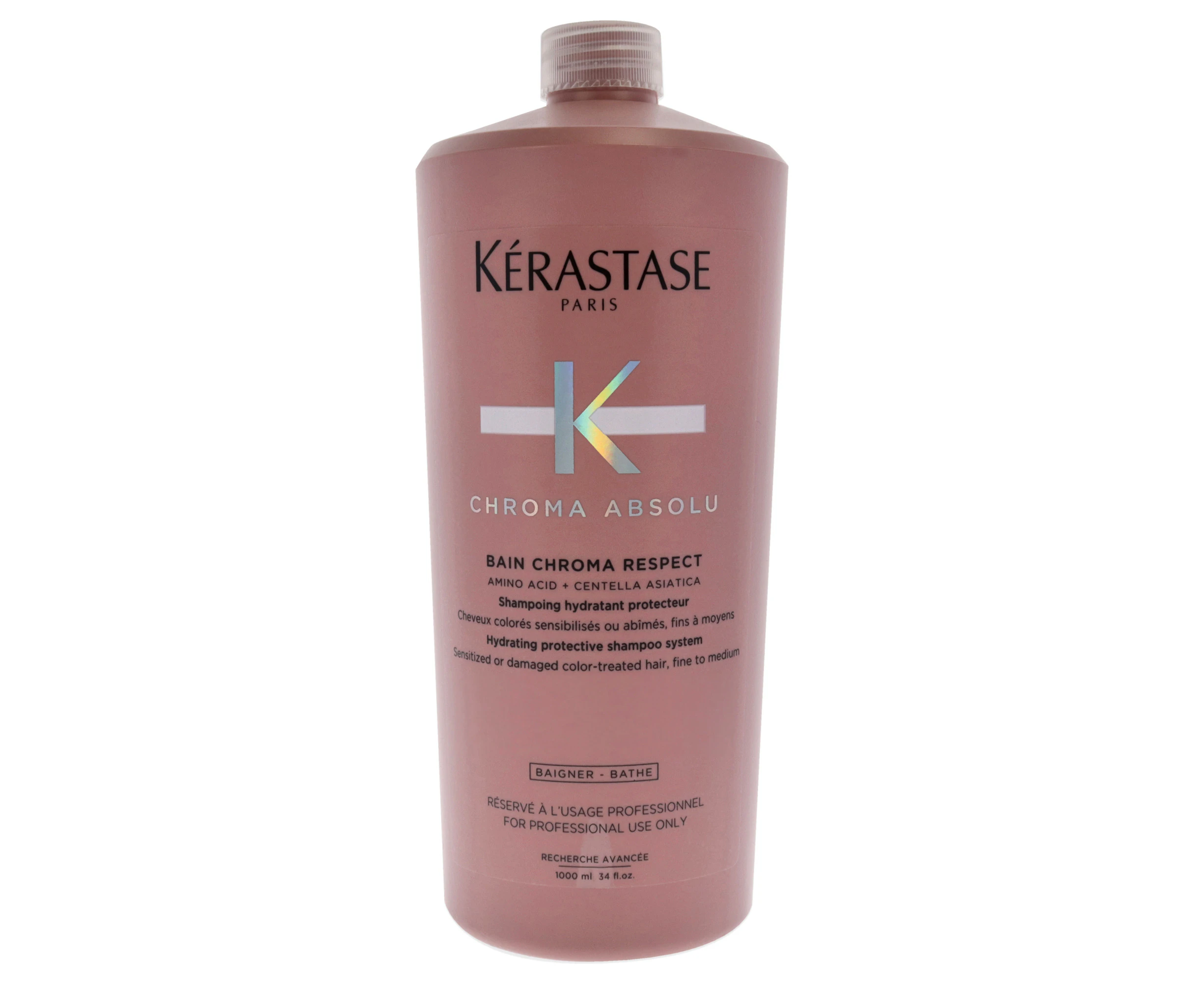 Kerastase Chroma Absolu Bain Respect Shampoo for Unisex 34 oz Shampoo