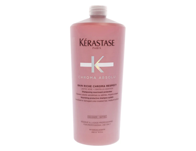 Kerastase Chroma Absolu Bain Riche Respect Shampoo for Unisex 34 oz Shampoo