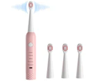 Sonic Electric Toothbrushes for Kids-5 Modes Waterproof USB Charging Rechargeable Ultrasonic Toothbrushes,Replacement Brush Heads