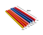 10 curling wand spiral curling wand soft curling wand shaping lasting - color random 1.2 * 24cm