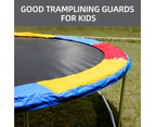 Multi-Colour 12FT Replacement Reinforced Trampoline Safety Spring Pad Cover