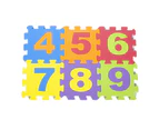 SunnyHouse 36Pcs/Set Number Letter Figure Carpet Baby Kids Crawling Toy Learning Play Mat-Multicolor
