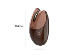 M3 Wireless Mouse Silent Ergonomic Comfortable Convenient DPI Adjustable Cute Cartoon 2.4GHz Bluetooth-compatible Computer Optical Mouse for Tablet-Coffee - Coffee