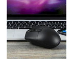 jgl 2.4GHz Universal Portable Wireless Mute Mouse Office Desktop Computer Supplies-Black - Black