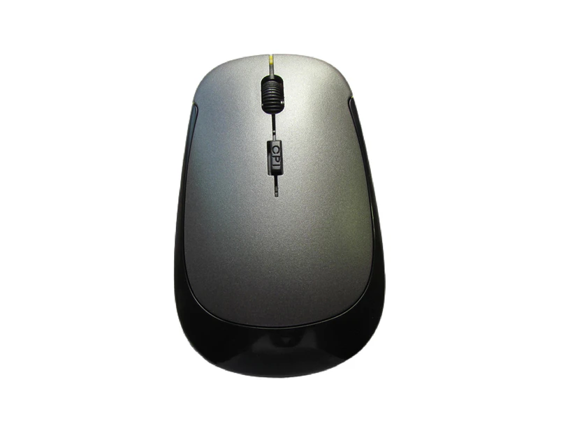 jgl Portable 2.4GHz 1600DPI Wireless Home/Office Gaming Mouse Computer Accessory-Grey - Grey