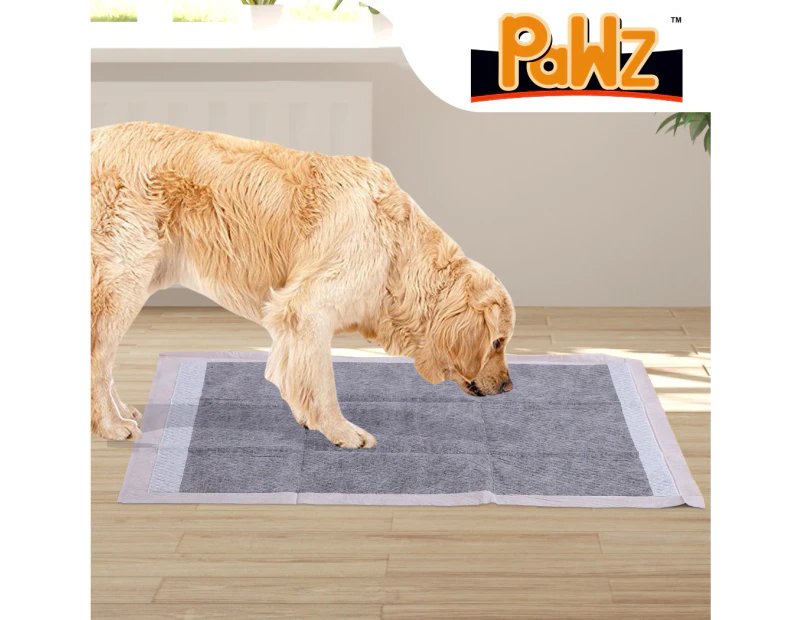 Pawz 200 Pcs 60x60cm Charcoal Pet Puppy Dog Toilet Training Pads Ultra Absorbent