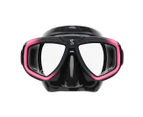 Scubapro Zoom Evo Diving Mask with Myopia lens options - Black/Silver