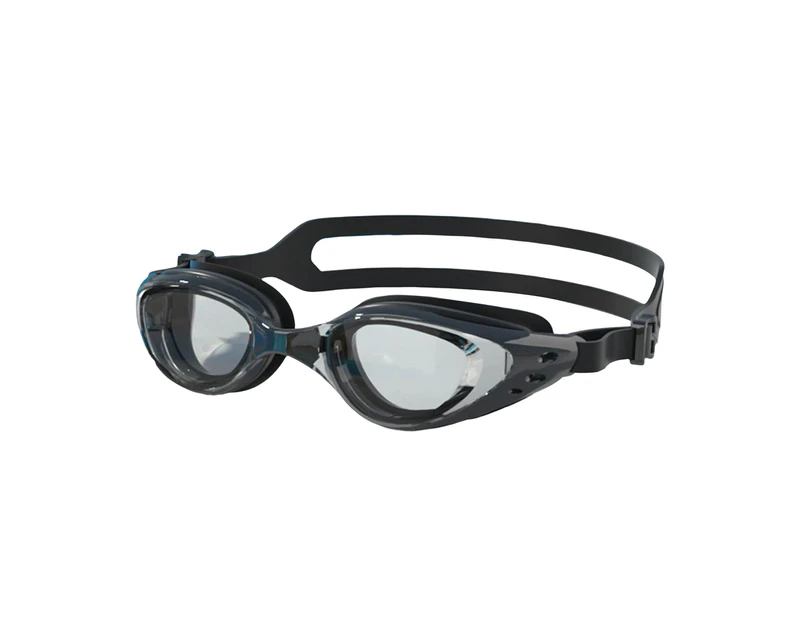 Swimming Goggles Adjustable Strap Waterproof Silicone Anti-Fog Swim Eyewear Men Women Underwater Swimming Glasses for Water Sports -Black