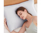 48x74cm Both Sides 100% Mulberry Silk Pillowcase Silk Pillow Case Pillow Cover-Grey