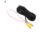 Bluebird RCA Male to Male Audio Cable HiFi Speaker Video AV Cord for Car Rearview Camera- 15 m