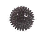 Colorfulstore Spiky Massage Ball Body Pain Stress Trigger Point Relief Massager Health Care-Black