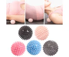 Colorfulstore Spiky Massage Ball Body Pain Stress Trigger Point Relief Massager Health Care-Orange