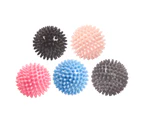 Colorfulstore Spiky Massage Ball Body Pain Stress Trigger Point Relief Massager Health Care-Black