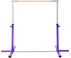 Gymnastic Training Bar Adjustable Horizontal High Bars Junior Kids Home Gym