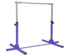 Gymnastic Training Bar Adjustable Horizontal High Bars Junior Kids Home Gym