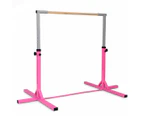 Gymnastic Bar Adjustable Kids Horizontal Kip Bars Sport Gym Training Equipment