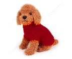 Cute Warm Turtleneck Knitwear Dog Jumper Coat Black