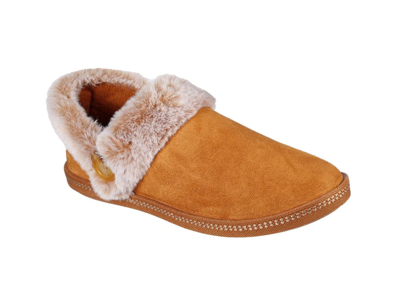 Skechers Womens Cozy Campfire Fresh Toast Comfy Slippers - Chestnut