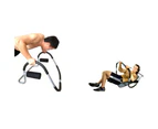 Home Gym Fitness AB Roller Abdominal Crunch Exercise Machine Situp Trainer