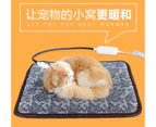 Pet Electric Heating Pad for Dogs and Cats With Anti-bite Steel Cord Waterproof Adjustable Dog Warm Bed Mat Heated Pet